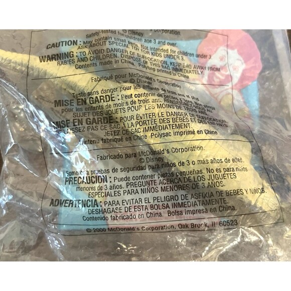 McDonald's Happy Meal Toy #8 Bruton 2000 Disney Movie Dinosaur Sealed - Picture 7 of 7